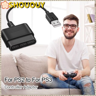 SHOUOUY อะแดปเตอร์แปลงเกมแพด สําหรับ PS2