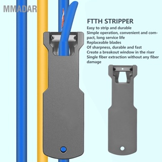 MMADAR สายไฟเบอร์ออปติกแบบหลวม FTTH Stripper เครื่องมือตัดสายเคเบิลตามยาว