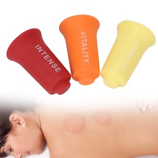 Fairy &amp; Magic Cupping Therapy Set 3 Strength Relief Muscle Relaxation Body Massage ถ้วยดูดสูญญากาศซิลิโคน