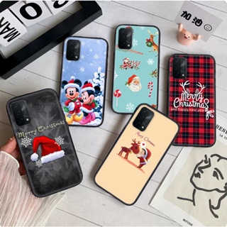 เคสโทรศัพท์มือถือแบบนิ่ม ลายซานตาคลอส คริสต์มาส C70 สําหรับ OPPO F17 A74 A95 F19 Pro Find X3 Lite Neo R9 F1 Plus