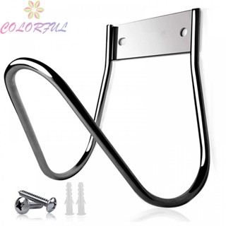 【COLORFUL】Garden Hose Holder Reliable Stainless Steel 18*17*16cm Easy To Insatall