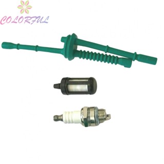 【COLORFUL】Fuel Hose Pipe Plastic Rubber Accessories Brushcutter Durability Filter