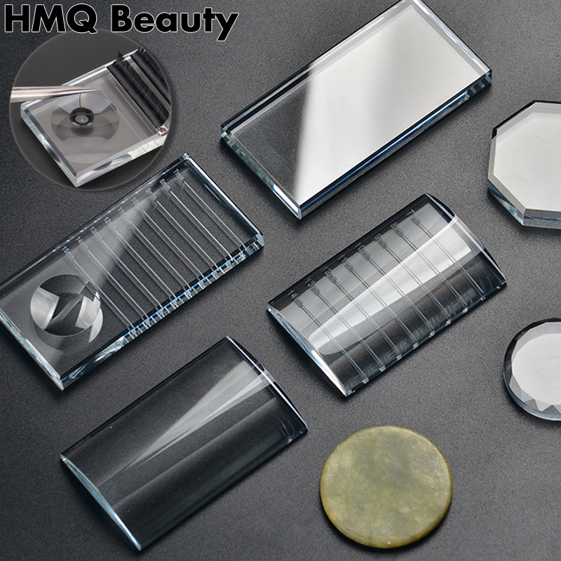 ขาตั้งขนตาปลอม พาเลทพลาสติกใส ที่ใส่กาว สําหรับขนตาปลอม ต่อขนตา เครื่องมือแต่งหน้า