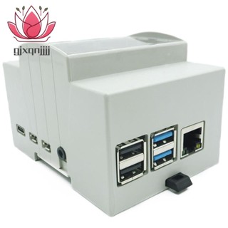 เคส ABS สีขาว สําหรับ Raspberry Pi 4 Model B Raspberry Pi 4B