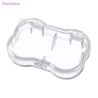 Thevantin กล่องพลาสติกใส ป้องกันออกซิเดชั่น สําหรับใส่เครื่องประดับ ต่างหู สร้อยคอ แหวน