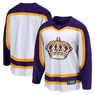 เสื้อกีฬาแขนยาว HQ1 NHL Los Angeles Kings Jersey พลัสไซซ์ QH1