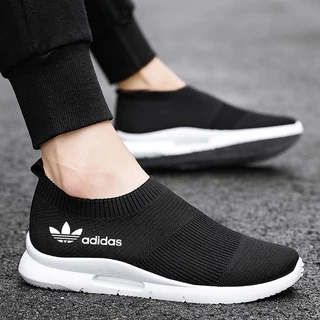 【พร้อมส่ง】รองเท้าวิ่ง ผ้าตาข่าย ระบายอากาศ กันลื่น ทนต่อการสึกหรอ เรียบง่าย ไซซ์ 36-47 สําหรับเดินป่า