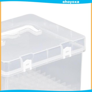 [Ehoyoxa] กล่องปากกามาร์กเกอร์ แบบใส ขนาดพกพา สําหรับจัดเก็บปากกามาร์กเกอร์