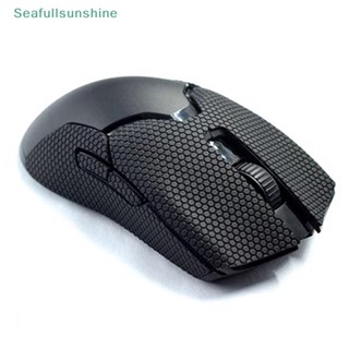Seaf&gt; แผ่นรองเมาส์เล่นเกม ลายเสือ สําหรับ Razer Viper Glides Curve Edge