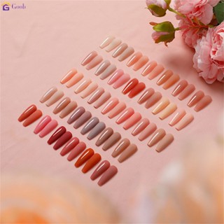 สีทาเล็บเจล สีเจล ยาทาเล็บ เจลลี่ 2023 ใหม่สีนู้ดกาวยาทาเล็บกาวส่องไฟกาวยาทาเล็บกาวสี 【goob】