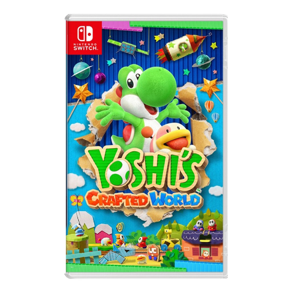 Yoshi's Crafted World Switch แผ่นเกม Nintendo Joy-Con