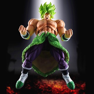 โมเดลฟิกเกอร์ PVC อนิเมะดราก้อนบอล Z Angry Broly ขนาด 23 ซม. ของเล่นสะสม สําหรับเด็ก