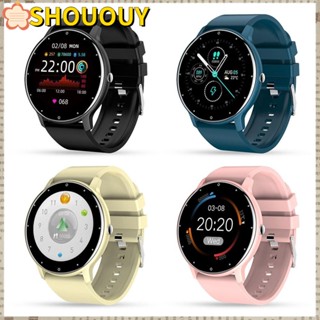 SHOUOUY นาฬิกาข้อมือ Smart Watch วัดอัตราการเต้นหัวใจ นับก้าว สนทนา เล่นกีฬา