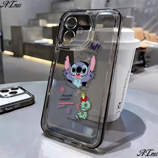 เคสโทรศัพท์มือถือนิ่ม ลายกราฟฟิตี้ Stitch รวมทุกอย่าง สําหรับ Apple Iphone 7 8p 1113 14Promax12 FDZE