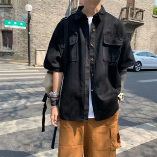เสื้อเชิ้ต แต่งระบาย สไตล์เกาหลี เหมาะกับฤดูใบไม้ผลิ สําหรับผู้หญิง