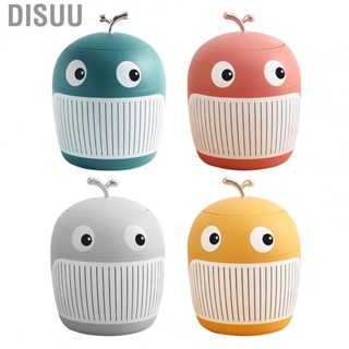 Disuu Desktop Trash Can  Little Whale Portable for Office