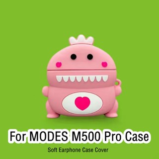 【คุณภาพสูง】เคสหูฟัง แบบนิ่ม กันกระแทก ลายการ์ตูน สําหรับ MODES M500 Pro MODES M500 Pro
