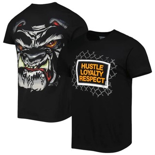 การออกแบบเดิมคอลูกเรือเสื้อยืด พิมพ์ลาย John Cena Beware of Dog สีดํา สไตล์เรโทร สําหรับผู้ชาย พร้อมส่งS-5XL