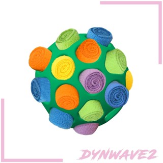 [Dynwave2] ของเล่นลูกบอลให้อาหารสุนัข แบบโต้ตอบ ขนาดเล็ก กลาง ใหญ่ ทนทาน