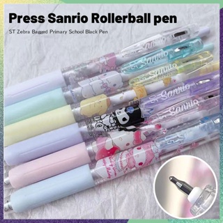 Sanrio 0.5 มม. ปากกาเจล ปากกากด นักเรียน สร้างสรรค์ สเตชันเนอรี ปากกาลูกลื่น สีดำ