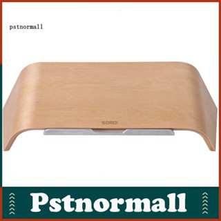 Pstnormall SAMDI ขาตั้งแล็ปท็อป แบบไม้ สําหรับ MacBook Air Pro