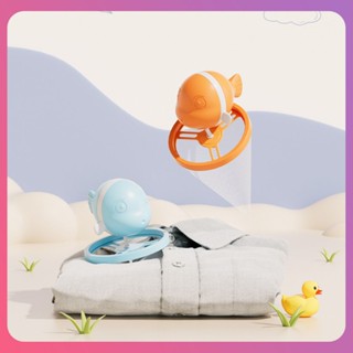 Creative Clownfish Filter Mesh Bag เครื่องซักผ้าในครัวเรือน Float Filter Mesh Bag Toilet Washing Clothes Anti-winding Cleaning Decontamination [COD]