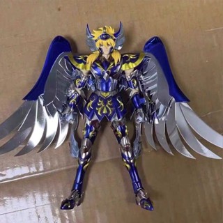 พร้อมส่ง ST เสื้อผ้าโลหะ ลายเทพเจ้าที่ 10 ครบรอบ Seiya Myth Model ex God Whitebird Seat Glacier สีขาว