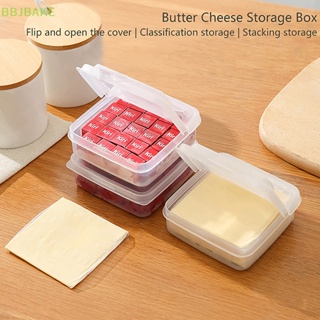 [FSBA] Flip-top Butter Block Cheese Slice Storage Box Portable Refrigerator Fruit Vegetable Fresh-keeping Organizer Containers  KCB