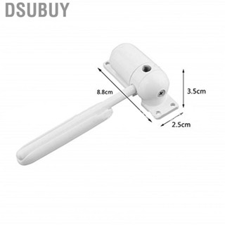 Dsubuy Automatic Door Closer Metal Mini Low Noise Hidden Spring for Residence