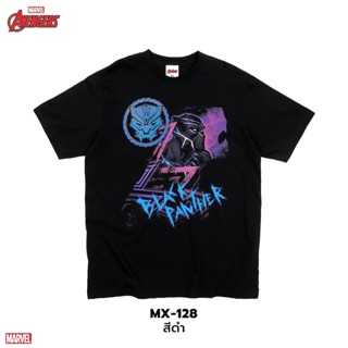 เมย์ a Power 7 Shop เสื้อยืดการ์ตูน มาร์เวล Black Panher ลิขสิทธ์แท้ MARVEL COMICS  -SHIRS (MX-128)