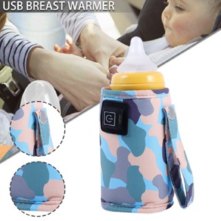 USB Baby Bottle Warmer Milk Heater Pouch Portable Feeding Thermostat Bag