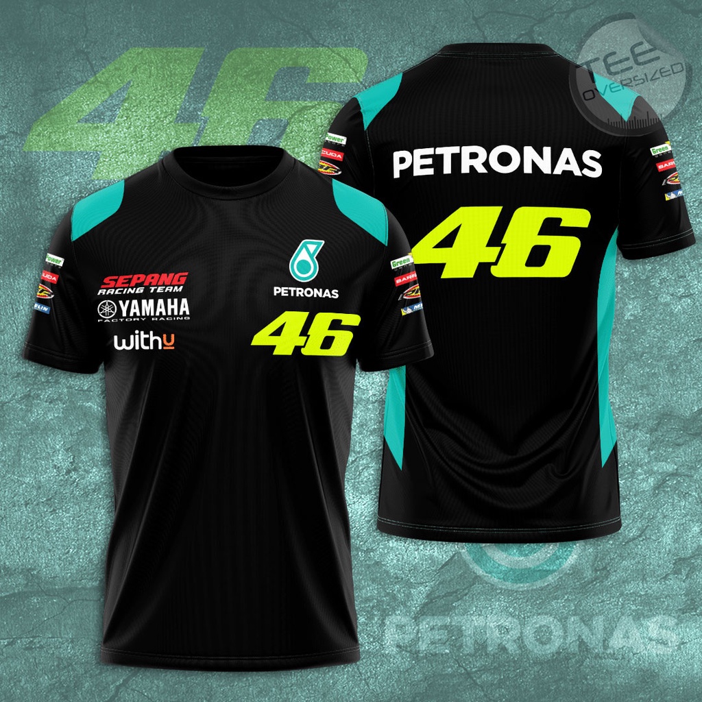 เสื้อยืด ลาย Valentino Rossi VR46 Petronas