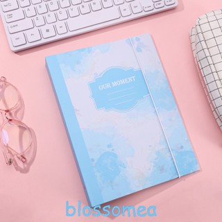 Blossomea อัลบั้มรูปภาพ รูปดาว ขนาดเล็ก A5 เรียบง่าย พร้อมสายคล้อง