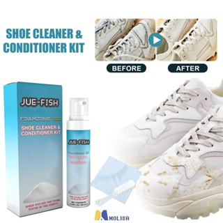 ชุดทำความสะอาดรองเท้า Foamzone 150 Shoe Cleaner สีขาว MOLISA