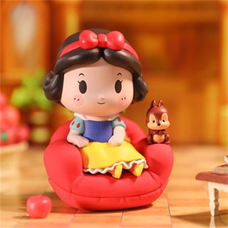 ของแท้ 100% POPMART Disney Princess Exclusive Seat Driver Mystery Box Draw Box Disney Figure Toy