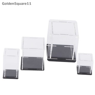 Goldensquare กล่องอะคริลิคใส กันฝุ่น ป้องกันรังสียูวี สําหรับใส่ของเล่น