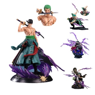 โมเดลฟิกเกอร์ อนิเมะ มังงะ Zoro Gk One Piece ของเล่นสําหรับเด็ก