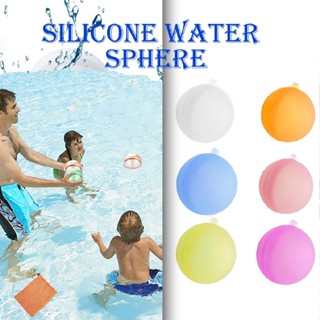 Reusable Water Balloons Splash Ball For Water Fight Quick Fill Self Sealing