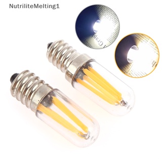 [NutriliteMelting1] หลอดไฟ LED 220V E12 E14 หรี่แสงได้ 1W 3W อุปกรณ์เสริม สําหรับตู้เย็น [TH]