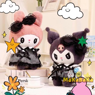 [พร้อมส่ง] ใหม่ หมอนตุ๊กตานุ่ม รูปการ์ตูนแมว Melody Kuromi Kuromi น่ารัก ของขวัญวันเกิด สําหรับเด็กผู้หญิง 2023