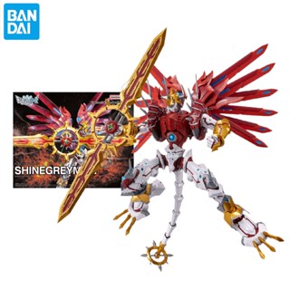 Bandai Genuine Digimon Adventure Model Garage Kit Figure-rise Series Shine Greymon Anime Action Figure Toys for Boys Collectible