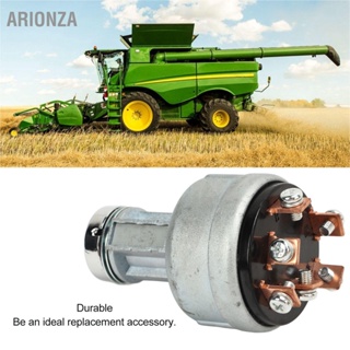 ARIONZA สวิตช์จุดระเบิดพร้อมกุญแจ 08086-10000 ทดแทนสำหรับ John Deere 650 750 850 950 1050