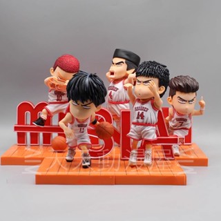 ส่งฟรี พร้อมส่ง โมเดลตุ๊กตา Slam Dunk SD Xiangbei Five Tigers Sakuragi สีขาว สําหรับตกแต่ง