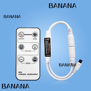 Banana1 ใหม่ ตัวควบคุมไฟอินฟราเรด โมโนโครมาติก DC5-24V พร้อมรีโมตคอนโทรล LED