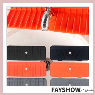 ✻FAY✻ Kitchen Faucet Silicone Faucet Mat Kitchen Faucet Accessories Faucet Washers Sink Splash Guard Water Catcher For Kitchen Bathroom Absorbent Mat Drip Protector Drying Mat Sink Draining Pad