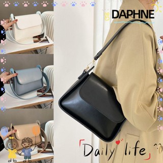 Daphne กระเป๋าสะพายไหล่ กระเป๋าถือแฟชั่น หนัง PU หรูหรา