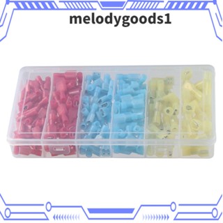 MELODYGOODS1 ชุดหางปลาเชื่อมต่อ ฉนวนกันความร้อน ตัวผู้ และตัวเมีย 200 ชิ้น