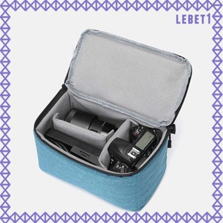 [Lebet] กระเป๋าเคส ผ้าออกซ์ฟอร์ด กันน้ํา กันฝุ่น ทนทาน สําหรับเลนส์กล้อง DSLR