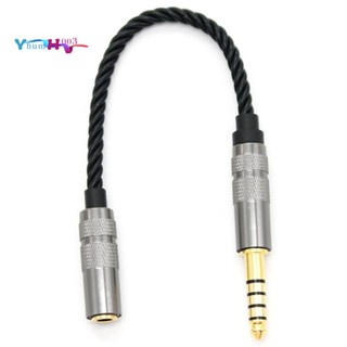 Hifi อะแดปเตอร์สายเคเบิ้ลเสียงหูฟัง 4.4 มม. 4.4 XLR 4 Pin ตัวผู้ เป็นตัวเมีย