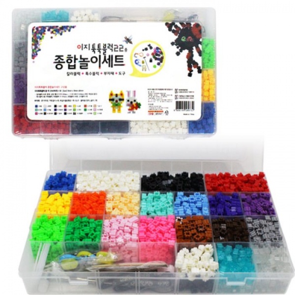 Edu บล็อกของเล่น บล็อกไมโคร เพื่อการศึกษา จากเกาหลีใต้ ชุดสีครบชุด